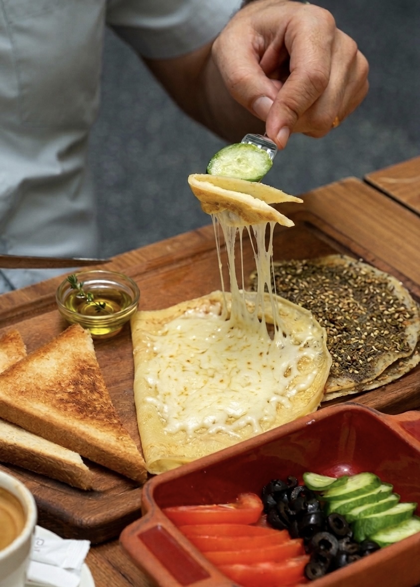 Breakfast and brunch platter